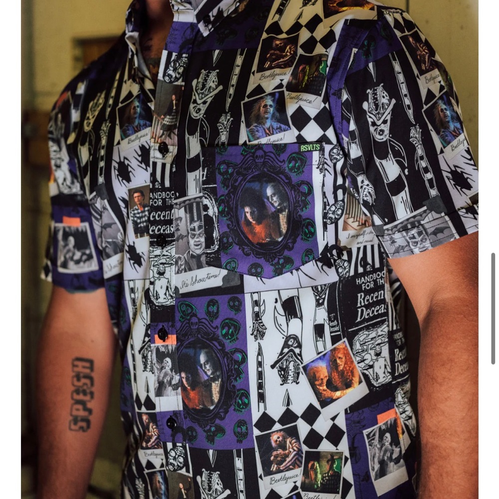 NWT RSVLT beetle juice shirt
